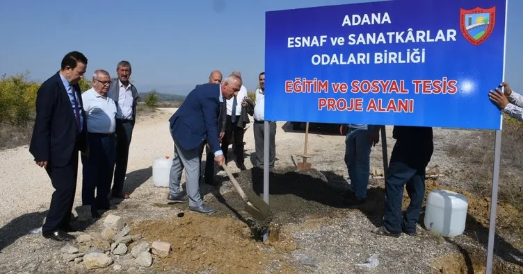 Adana ESOB Eğitim ve Sosyal Tesis Projesinin arsa tahsisi yapıldı