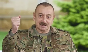 Azerbaycan Cumhurbaşkanı Aliyev: Tarihimize şanlı zafer olarak geçecek