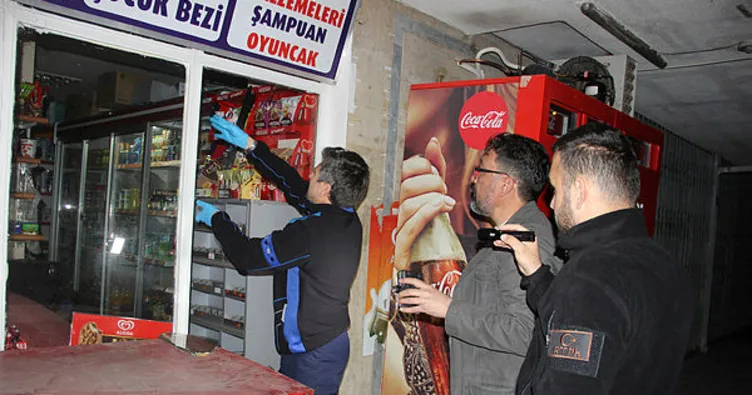 Sigara ve para bulamayınca gofret çaldı