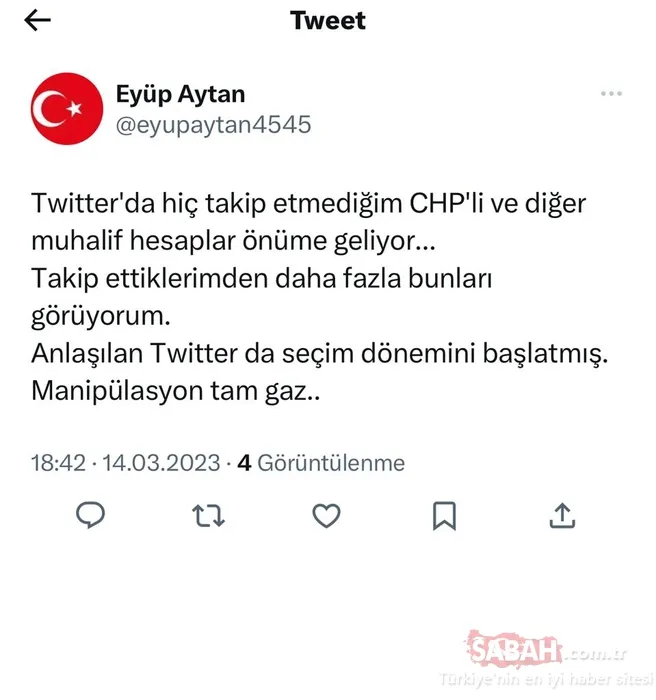 Twitter'dan 14 Mayıs operasyonu! Bot hesapların yalanları öne çıkarıldı, milli içerikler perdelendi