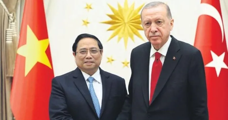 Başkan Erdoğan, Chinh’i kabul etti