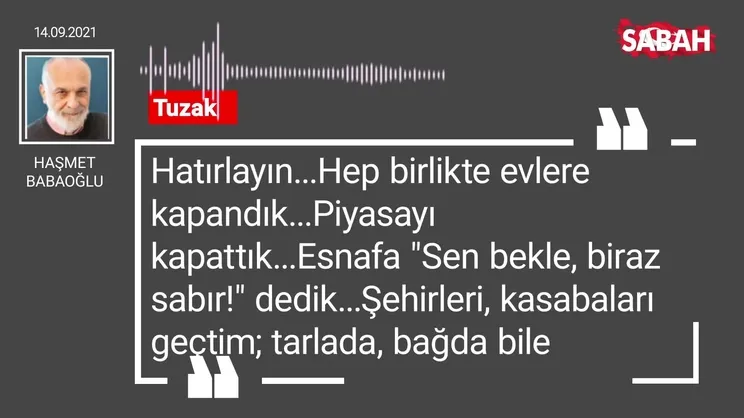 Haşmet Babaoğlu | Tuzak