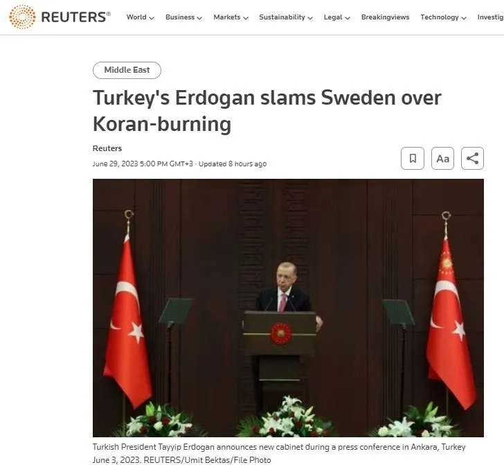 Başkan Erdoğan'ın İsveç'e tepkisi dünyanın gündeminde: 'Kibirli Batılılara öğreteceğiz’