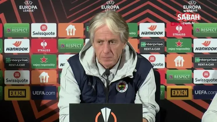 Fenerbahçe AEK maçı öncesi Jorge Jesus'tan flaş açıklama