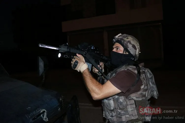 Adana’da terör operasyonu