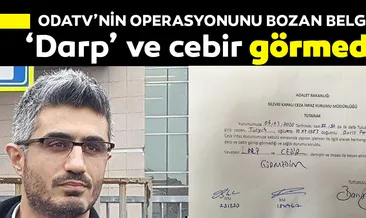 ODATV’nin operasyonunu bozan belge