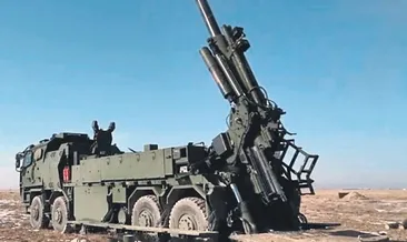 Panter obüsleri 40 km’den vuruyor
