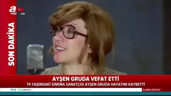 Türk sinemasının efsane oyuncusu Ayşen Gruda hayatını kaybetti!