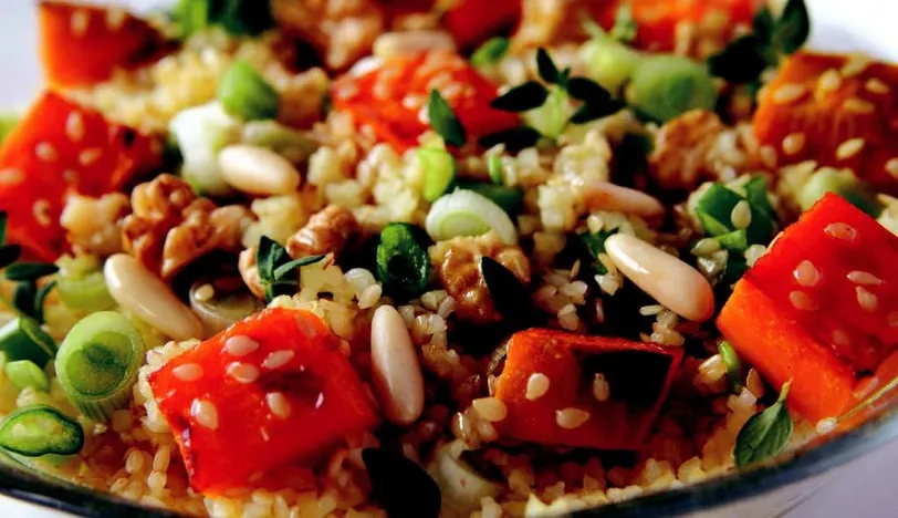 Balkabaklı Bulgur Salatası