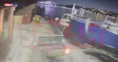 Yolcu vapuru yalıya böyle çarptı