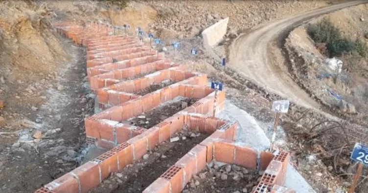 Yusufeli’de mezarlar taşınıyor