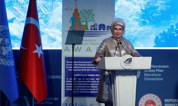 Emine Erdoğan: Akdeniz kirlilikten olumsuz etkileniyor