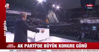 AK Parti 4. Olağanüstü Kongresi’nde Başkan Erdoğan’ı duygulandıran koreografi... | Video