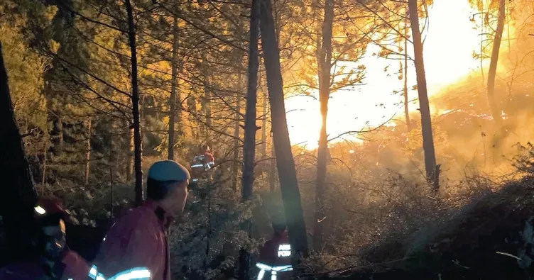Arnavutluk’ta alevlere karşı Bayraktar nöbeti