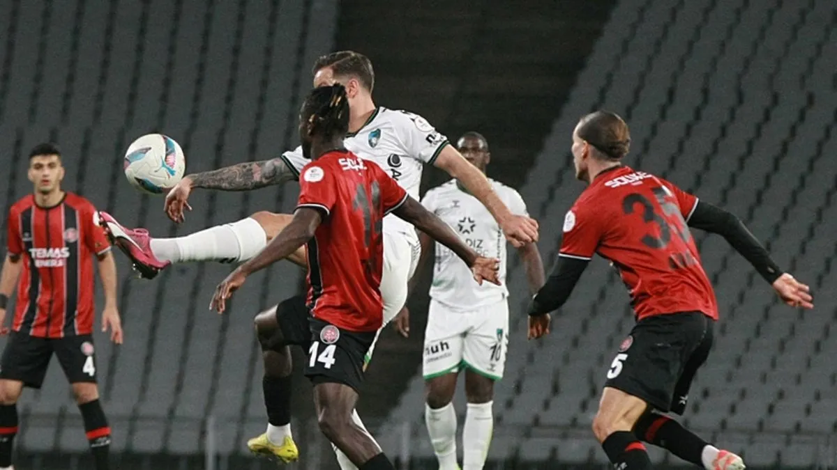 Trendyol 1. Lig: Karagümrük ile Kocaelispor yenişemedi!