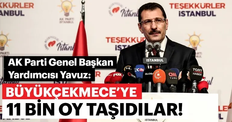 Büyükçekmece’ye 11 bin oy taşıdılar