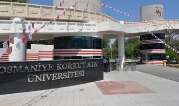 Osmaniye Korkut Ata Üniversitesi 26 öğretim üyesi alacak