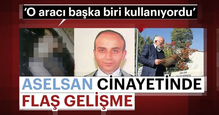 O aracı başka biri kullanıyordu