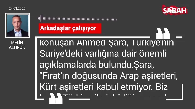 Melih Altınok | Arkadaşlar çalışıyor