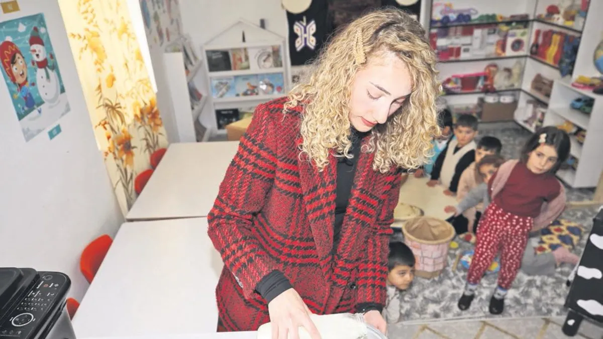 Çocuklara umut aşıladı