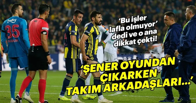Gürcan Bilgiç, Fenerbahçeli futbolcuların o hareketine dikkat çekti!