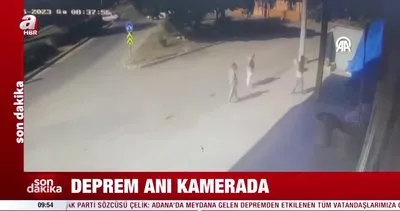 SON DAKİKA: Adana Kozan’da meydana gelen 5.5’lik deprem kameraya böyle yansıdı! | Video