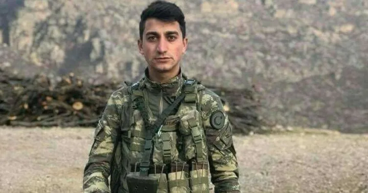 Afrin’deki patlamada yaralanan ve hastanede şehit olan Uzman Çavuş Yiğit’in cenazesi Tokat’a getirildi