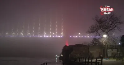 İstanbul’da yoğun sis: Göz gözü görmedi | Video