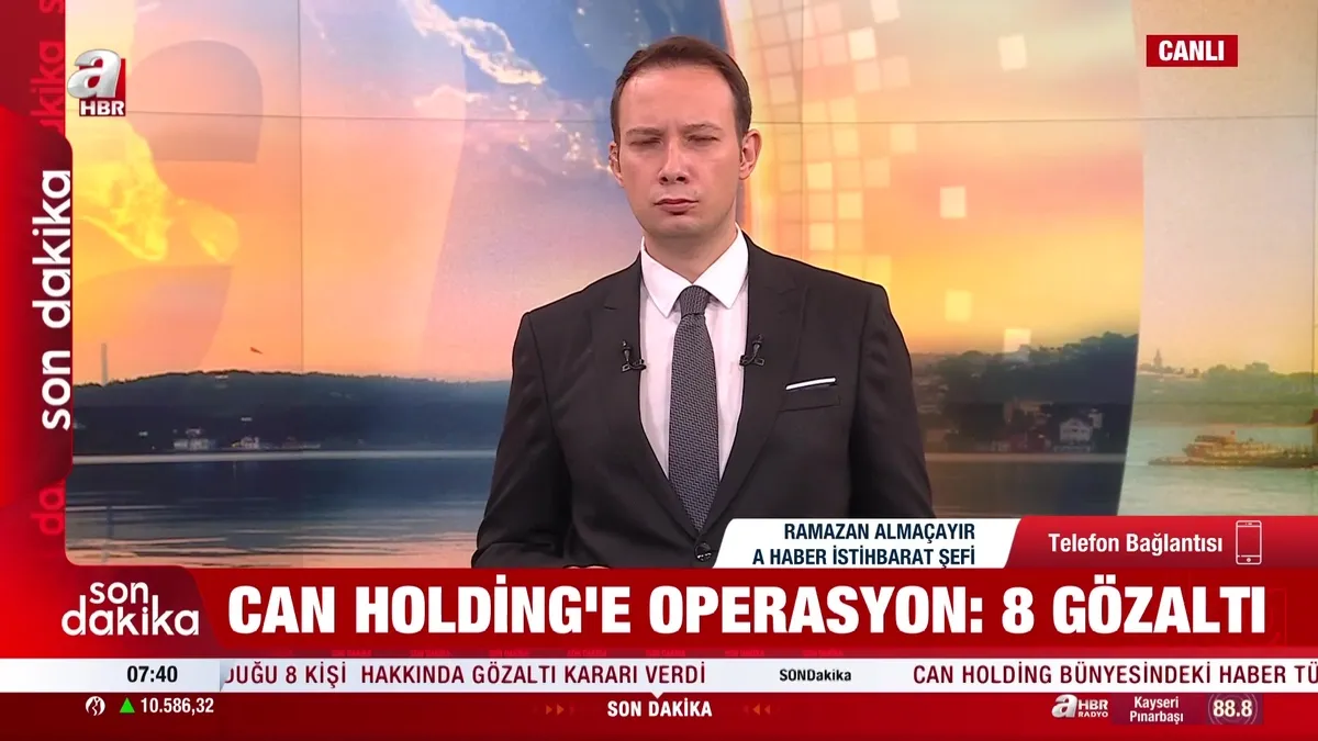 Can Holding’in HaberTürk ve Show TV dahil 121 şirketine el konuldu! Kenan Tekdağ dahil 8 gözaltı kararı videosunu izle Can Holding’in HaberTürk ve Show TV dahil 121 şirketine el konuldu! Kenan Tekdağ dahil 8 gözaltı kararı videosunu izle