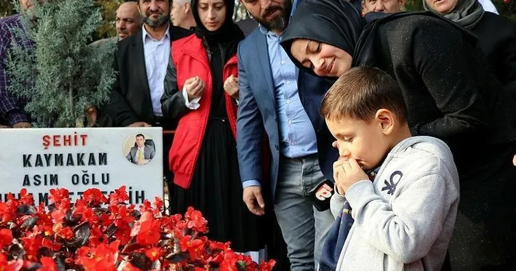 Şehit Safitürk’ün oğlu hem ağladı hem ağlattı