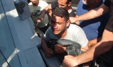 Kolu yürüyen merdivene sıkıştı