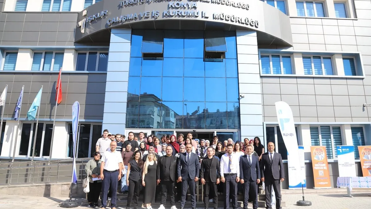 Konya’da İŞKUR ve AVM arasında gerçekleştirilen iş birliği gençlerin istihdamına katkı sağlayacak