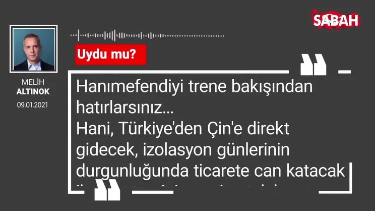 Melih Altınok 'Uydu mu?'