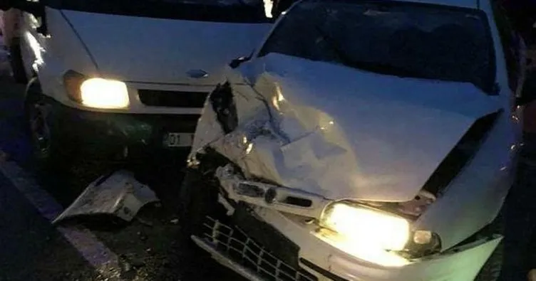 Adana’da trafik kazası: 5 yaralı