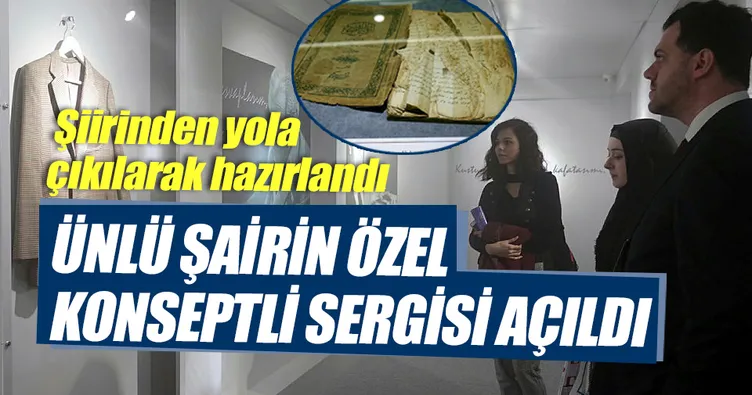 Bir Şiir Bir Hayat Çile sergisi açıldı
