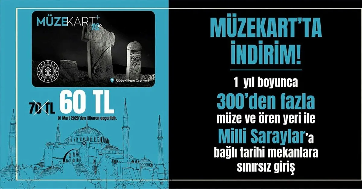 muzekart 1 mart tan itibaren 60 tl son dakika yasam haberleri