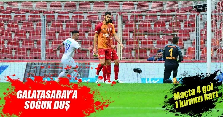 Galatasaray’a Kasımpaşa şoku