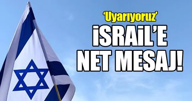 BM’den İsrail’e uyarı!