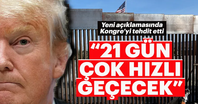 Trump’tan yeni duvar açıklaması