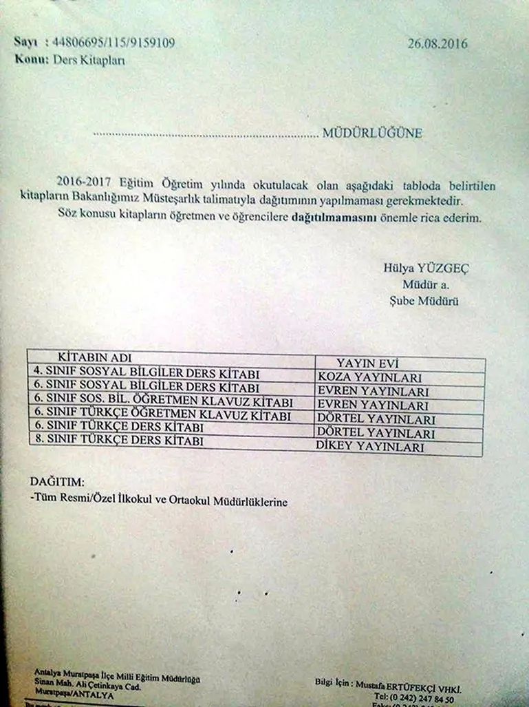 Ders kitaplarına FETÖ ayarı - 1
