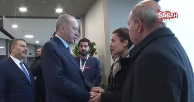 Başkan Erdoğan, yaralı teknisyeni ziyaret etti | Video