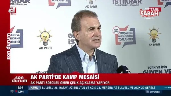 AK Parti Sözcüsü Ömer Çelik: Cumhur İttifakı'nın adayı Recep Tayyip Erdoğan'dır! Muhalefet de çıksın adayını açıklasın