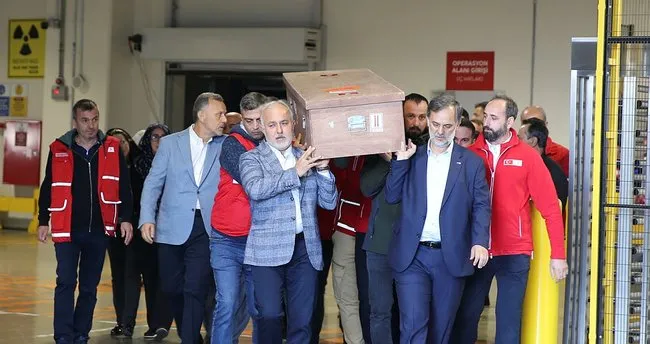  Türk Kızılay'ın eski Genel Müdürü Taşlı'nın cenazesi Türkiye'ye getirildi