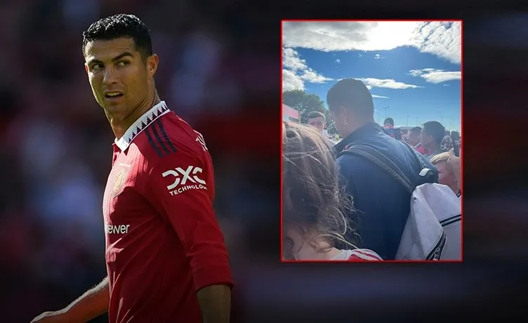 Cristiano Ronaldo’dan flaş hareket! Hazırlık maçında stadyumu terk etti...