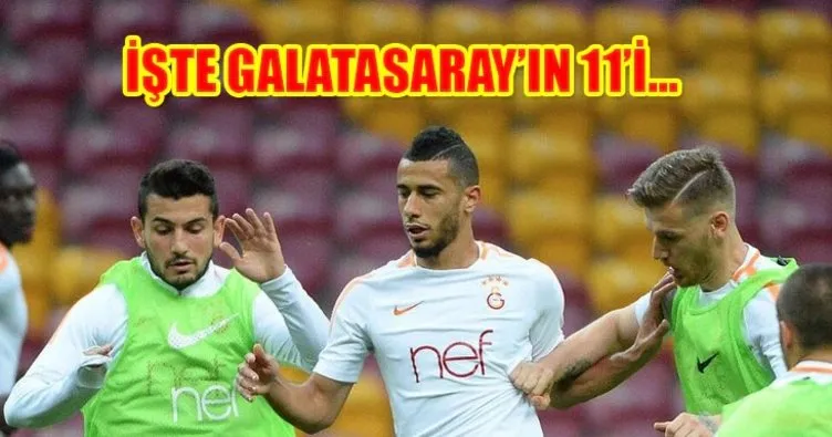 Galatasaray Östersunds maçı hangi kanalda yayınlanacak? İşte Galatasaray’ın 11’i...