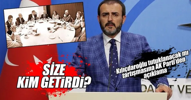 AK Parti’den Kılıçdaroğlu’na: Size kim verdi