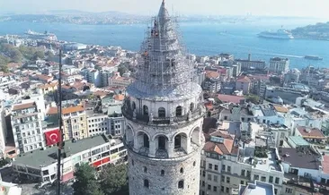 Galata Kulesi’nin külahı yenileniyor