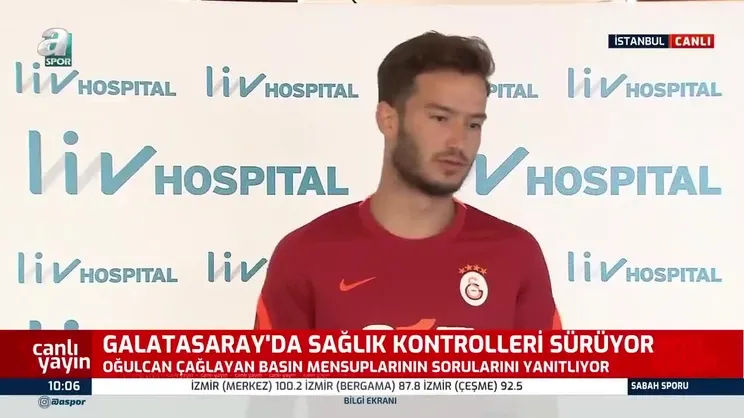 Galatasaraylı Oğulcan Çağlayan'dan Şampiyonlar Ligi ve Selçuk İnan sözleri!