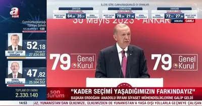 Başkan Erdoğan: Eski Türkiye ittifakı sandıkta milletten ikinci kez kırmızı kart yemiştir | Video