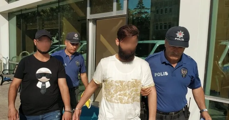 Mağazadan eşofman ve deodorant çalan 2 Iraklı tutuklandı